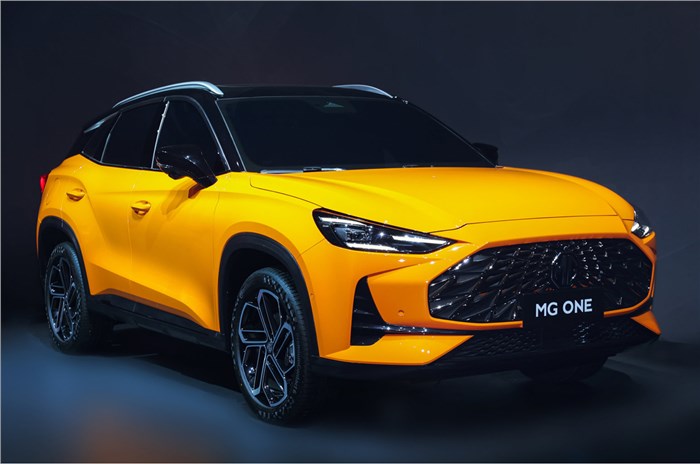 MG One SUV revealed; previews new design language, architecture